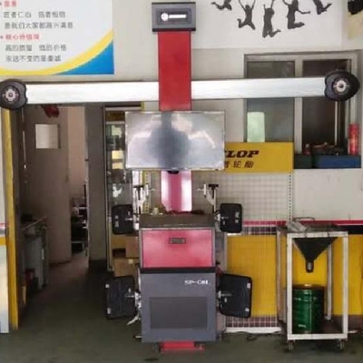 4PCS Camera Computer Control Sunshine Tire Alignment Machine Hỗ trợ đa ngôn ngữ