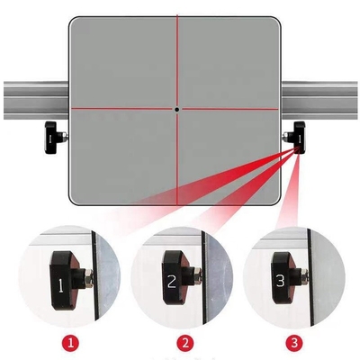 Tổng khối lượng 2.5CBM Hệ thống hiệu chuẩn ADAS hoàn toàn tự động với CE phê duyệt