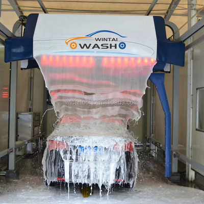 Thiết bị giặt xe không chải Máy giặt xe không tiếp xúc với áp suất xả 80-120kg và thời gian rửa 28 giây Robot giặt xe tự động