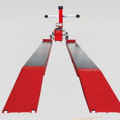 Máy sắp xếp bánh xe 3d chính xác cao hoạt động ổn định với kẹp 4 chân