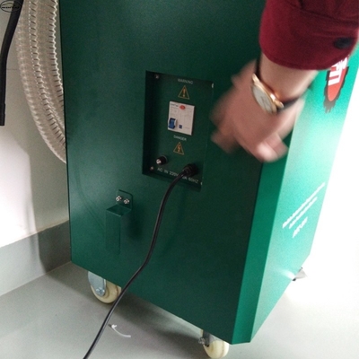 ACC-911 Máy làm sạch cuộn dây bơm bốc hơi kim loại 220V với ống sương mù 3m