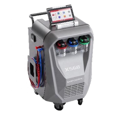 3/8HP máy nén X568 xe AC máy phục hồi với chức năng xả nước và xây dựng trong máy in