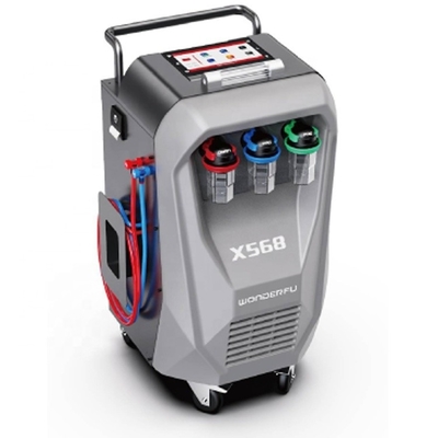 3/8HP máy nén X568 xe AC máy phục hồi với chức năng xả nước và xây dựng trong máy in