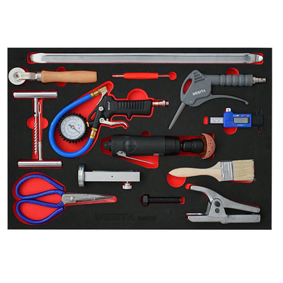 Besita 6685S 66pcs Tool Set Trolley 4 ngăn kéo thuận tiện cho bảo trì lốp xe