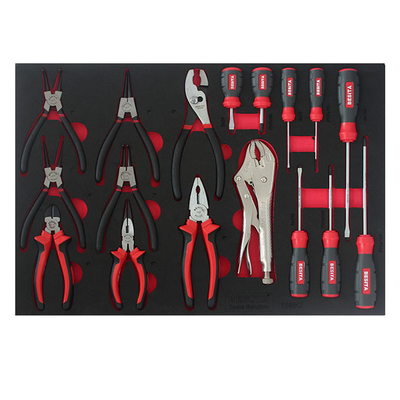 BESITA Grey 6691 257pcs Bộ dụng cụ cơ khí để sửa chữa xe ngoài đường