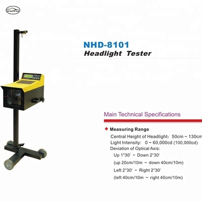AC220V NHD-8101 Máy thử đèn pha cho ô tô và xe máy