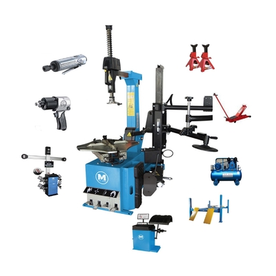 W-1.0/8 Thiết bị xưởng lốp với máy nén không khí 10HP và Jack Stand 12T