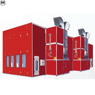 Diesel Burner Truck Spray Booth 220V 39KW Với đèn LED Và quạt 11KW
