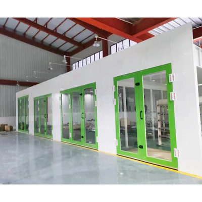 25m Truck Spray Booth với Rockwool Wallboard và khác nhau không tải tốc độ