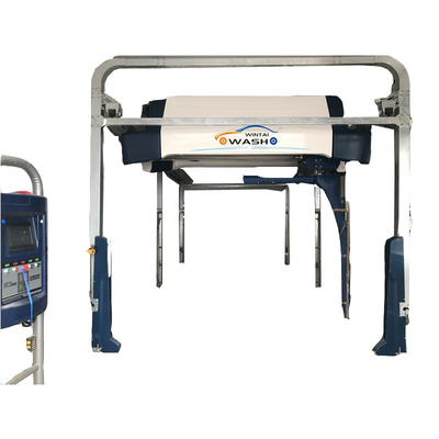 Máy giặt xe không chạm với hệ thống thanh toán tự phục vụ
