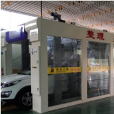 Máy giặt ô tô đường hầm hoàn toàn tự động Máy giặt ô tô áp suất cao 14 bàn chải Hệ thống giặt ô tô lật