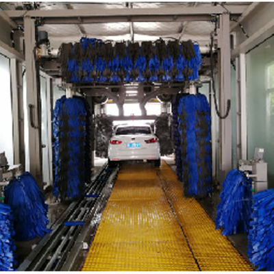 Loại đường hầm Máy giặt xe tự động với 9 bàn chải EVA bàn chải Máy giặt xe tự động Thiết bị giặt xe chất lượng cao Máy giặt xe tự động Áp suất cao Máy giặt xe