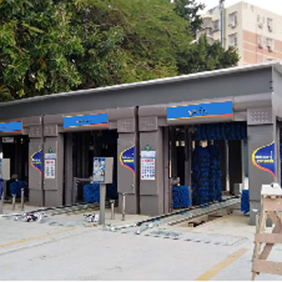 Loại đường hầm Máy giặt xe tự động với 9 bàn chải EVA bàn chải Máy giặt xe tự động Thiết bị giặt xe chất lượng cao Máy giặt xe tự động Áp suất cao Máy giặt xe