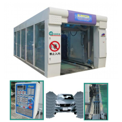 9 bàn chải Máy rửa xe đường hầm hoàn toàn tự động EVA bàn chải Máy rửa xe tự động Máy rửa xe tự động chất lượng cao