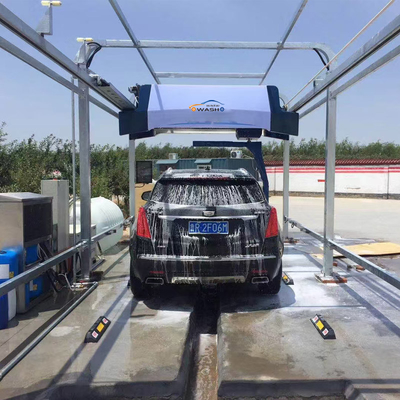 Máy rửa xe tự động không chạm tiết kiệm nước 360 cho xe 2080mm Hệ thống thẩm thấu ngược