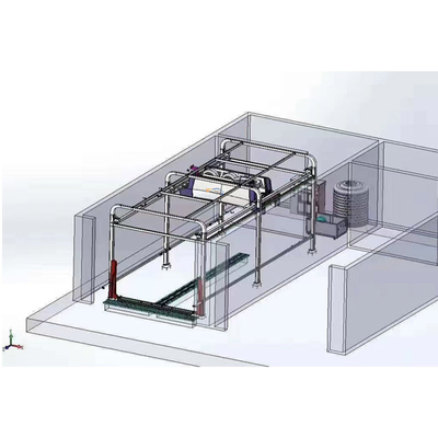 Máy rửa xe không chạm tự động không chổi than LJ360 380V/50Kw với máy rửa xe tự động lật không chạm bằng thẻ tín dụng