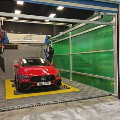Hệ thống rửa xe tự động Rollover bằng thép không gỉ 304  Máy rửa xe tự động không chạm Robot rửa xe tự động không chạm