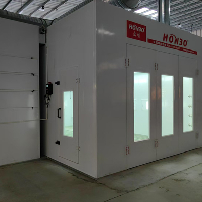 Máy phun sơn ô tô tự động kiểm soát ô nhiễm được phê duyệt CE với quạt kiểu Châu Âu