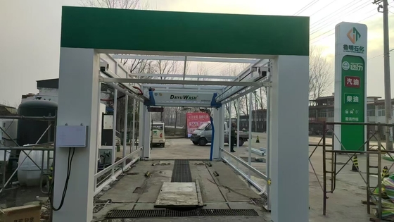 Máy rửa xe áp lực cao 360 Máy rửa xe Tự động hoàn toàn với một cánh tay duy nhất Đảo ngược lật xe rửa