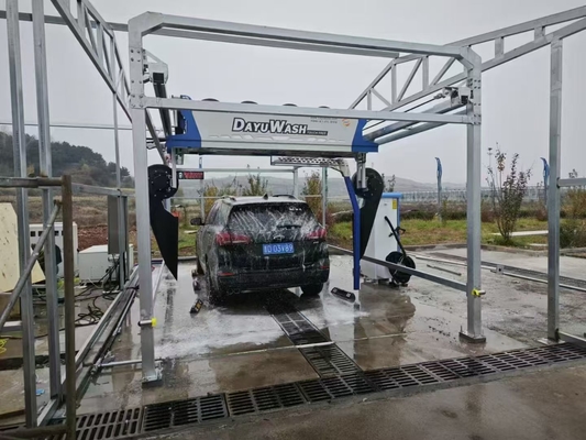 Hệ thống thu hồi nước rửa xe 360 với áp lực xả nước 120 Bar, thiết bị rửa xe không chạm