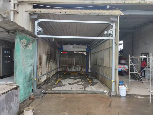 FS360 Rửa xe tự động hoàn toàn Áp lực xả nước cao 3 Hệ thống tái chế nước rửa xe 38Kw Máy rửa xe tự động 360