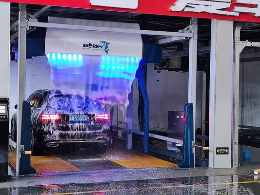 Máy giặt ô tô không chạm 3 trục di chuyển Máy giặt ô tô không chạm áp suất nước cao