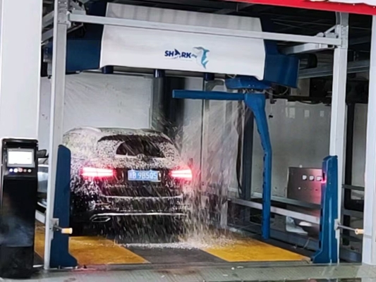 Hệ thống rửa xe tự động không chạm hai trục di chuyển Hệ thống rửa xe tự động thẩm thấu ngược