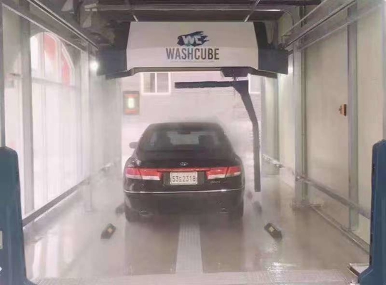 Robot rửa xe tự động 360 Hai trục di chuyển tự động không chạm Rửa xe áp lực cao Máy nước thẩm thấu ngược