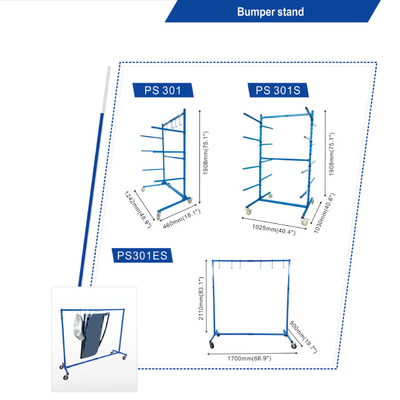 Giá treo sơn xe được sử dụng trong buồng phun sơn xe hơi cho xưởng sửa chữa thân xe