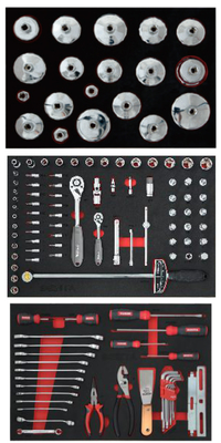 Bộ dụng cụ sửa chữa trạm dầu 128 món, bộ dụng cụ cờ lê lưới dầu hình bát, bộ dụng cụ giữ dầu, bộ cờ lê lọc dầu để bảo dưỡng xe hơi