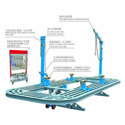 Hệ thống sửa chữa va chạm xe ô tô Cơ thể cơ thể xe ô tô Thiết bị sửa chữa cơ thể thẳng