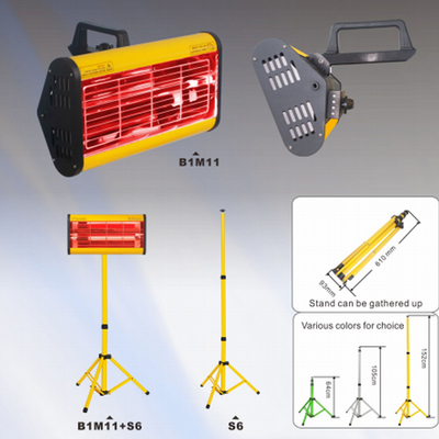 Máy sơn Infrared Đèn nướng Đèn cầm tay Thiết bị chữa sơn Xe hơi Đèn nướng