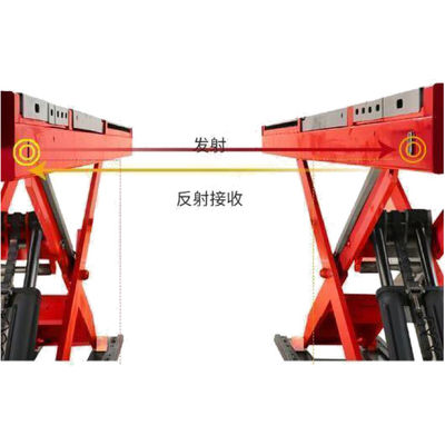 Y hình dáng dọc nâng kéo xe nâng cho bánh xe sắp xếp nâng hạng nặng 11 xi lanh nâng 5500kgs