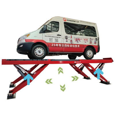 Y hình dáng dọc nâng kéo xe nâng cho bánh xe sắp xếp nâng hạng nặng 11 xi lanh nâng 5500kgs