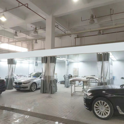 Phòng xịt sơn xe hơi nướng bánh phòng chuẩn bị ô tô sơn đường