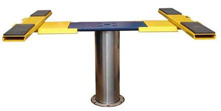 Hydraulic Ground Hidden Design Single Post Car Lift 3500kg For Car Washing 